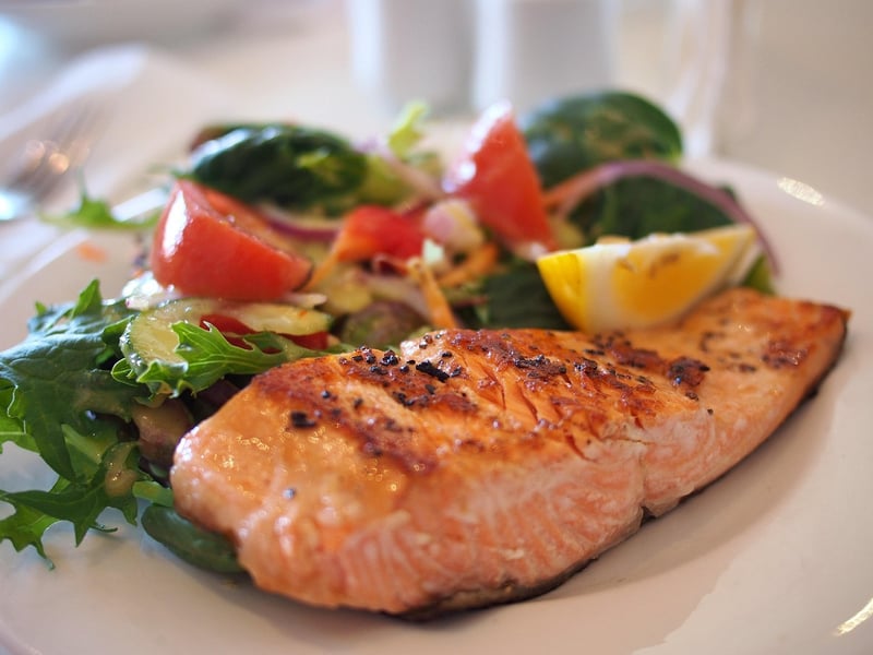 Grilled Lemon Herb Salmon